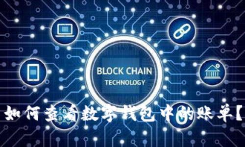 如何查看数字钱包中的账单？