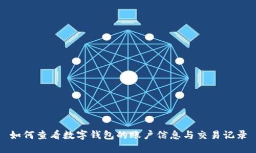 如何查看数字钱包的账户信息与交易记录