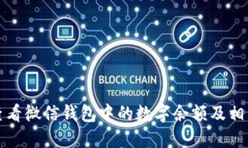 如何查看微信钱包中的数字余额及相关功能