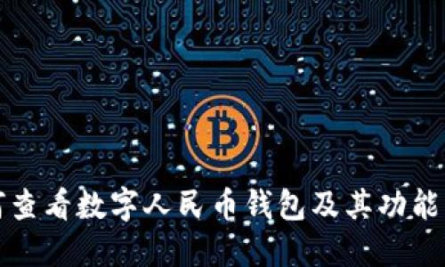 如何查看数字人民币钱包及其功能详解