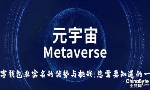 数字钱包非实名的优势与挑战：您需要知道的一切