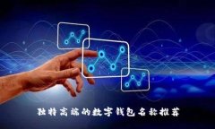 独特高端的数字钱包名称