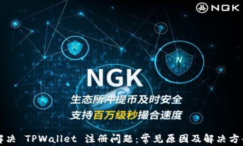 
解决 TPWallet 注册问题：常见原因及解决方案
